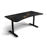 Arozzi Arena Gaming Desk - Black Gold Zwart/goud