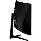 Arozzi Nova Curved 34" UltraWide gaming monitor Zwart, 165 Hz, 2x DisplayPort, 2x HDMI, Audio, Adaptive Sync