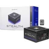 Chieftec Stealth modulaire 1200 watt voeding  Zwart, 2x 12V-2x6, 3x PCIe