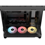Corsair AIR 5400 RS-R ARGB + RM1000x + RS120 + 32 GB Bundel midi tower behuizing Zwart | 3x USB-C | RGB | Tempered Glass