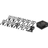 Corsair AIR 5400 RS-R ARGB + RM1000x + RS120 + 32 GB Bundel midi tower behuizing Zwart | 3x USB-C | RGB | Tempered Glass