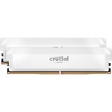Crucial 32 GB DDR5-6000 (2x 16 GB) Kit werkgeheugen Wit, CP2K16G60C36U5W, PRO OC, XMP 3.0, EXPO