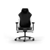 DXRacer CRAFT XL Black & White EPU Leather gamestoel Zwart/wit