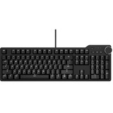 Das Keyboard 6 Professional, toetsenbord Zwart, US lay-out, Cherry MX Blue, Double shot ABS keycaps
