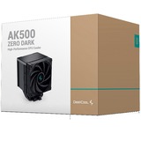 DeepCool AK500 Zero Dark CPU-koeler Zwart, 4-pin PWM fan-connector