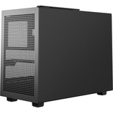DeepCool CH160 PLUS mini tower behuizing Zwart | 2x USB-A | 1x USB-C | Tempered Glass