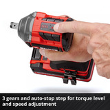 EINHELL Professional Accu Slagmoersleutel TP-CW 18/260-C Li BL-Solo Rood/zwart, Power X-Change, Accu en oplader niet inbegrepen