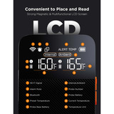 Govee Smart Wireless Meat Thermometer Zwart, 2.4GHz Wi-Fi, Bluetooth