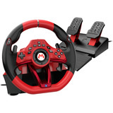 HORI Mario Kart Racing Wheel Pro Deluxe simulatorset Rood/zwart, Nintendo Switch 2, Nintendo Switch, Nintendo Switch OLED, Pc