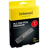 Intenso Premium 1 TB SSD PCIe 3.0 x4, NVMe 1.3, M.2 2280