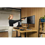 Kensington Pro Fit Ergo KB675 EQ TKL Rechargeable Keyboard, toetsenbord Zwart, EU lay-out (QWERTY), Membraan, Bluetooth, 2.4 GHz