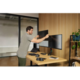 Kensington Pro Fit Ergo KB675 EQ TKL Rechargeable Keyboard, toetsenbord Zwart, EU lay-out (QWERTY), Membraan, Bluetooth, 2.4 GHz