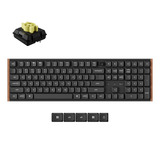 Keychron K5 Ultra 8K Wireless Custom Mechanical Keyboard Zwart, US lay-out (QWERTY), Keychron Milk POM Banana, 100%, RGB leds, LSA Double-shot PBT, USB-C | 2.4 GHz | Bluetooth 5.2