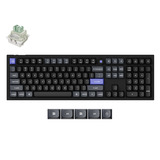 Keychron Q6 HE 8K Magnetic Switch Keyboard, toetsenbord Zwart, US lay-out, Keychron Ultra-Fast Lime, RGB, Hot swap, 8K
