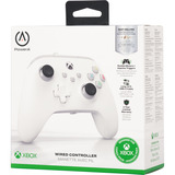 PowerA Xbox Wired Controller White Wit, Xbox Series X|S, Xbox One, Windows