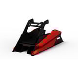 Res-Tech GT Cockpit racing simulator Zwart/rood
