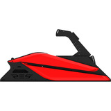Res-Tech GT Cockpit racing simulator Zwart/rood