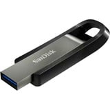 SanDisk Extreme Go 128 GB usb-stick Zilver/zwart, USB 3.2 Gen 1