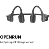 Shokz OpenRun bone conduction hoofdtelefoon Zwart