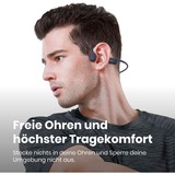 Shokz OpenRun bone conduction hoofdtelefoon Zwart