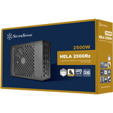 SilverStone , 2500 Watt voeding  Zwart