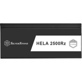 SilverStone , 2500 Watt voeding  Zwart