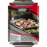 Weber Deluxe Grillpan grillkorf Zilver