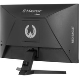 iiyama G-Master Red Eagle GC2480HSU-B1 23.6" Curved gaming monitor Zwart, 180 Hz, HDMI, DisplayPort, USB, Audio, Adaptive Sync