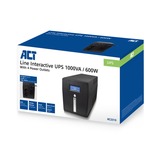 ACT Connectivity Line Interactive UPS 1000VA - 600W met AVR 
