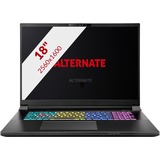 ALTERNATE Thunderstorm 18” - Ultra 9 - RTX 5090  gaming laptop Zwart | Core Ultra 9 275HX | RTX 5090 | 192 GB | 2 TB SSD + 2x 4 TB SSD | Geen OS