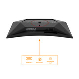 AOC CQ27G4Z2 27" curved gaming monitor Zwart/rood, 2x HDMI, 1x DisplayPort