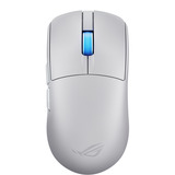 ASUS ROG Harpe II Ace gaming muis Wit, 42,000 DPI, USB 2.0 / Bluetooth 5.1 / 2.4 GHz