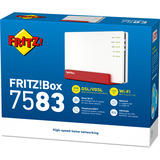 AVM FRITZ!Box 7583 VDSL Edition International router Rood, 4G