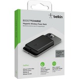 Belkin BoostCharge - Magnetische draadloze 2500 mAh - 5 W powerbank Zwart, MagSafe, USB-C