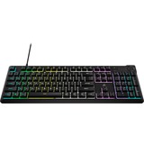 Corsair K55 CORE RGB gaming toetsenbord Zwart, US lay-out (QWERTY), Membraan, 100%, RGB-leds