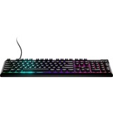 Corsair K55 CORE RGB gaming toetsenbord Zwart, US lay-out (QWERTY), Membraan, 100%, RGB-leds