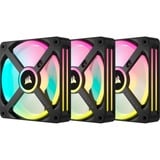 Corsair iCUE LINK QX120 RGB Starterskit case fan Zwart, 3 stuks