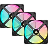 Corsair iCUE LINK QX120 RGB Starterskit case fan Zwart, 3 stuks