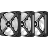 Corsair iCUE LINK QX120 RGB Starterskit case fans Zwart, 3 stuks, 120 x 120 x 25 mm, PWM