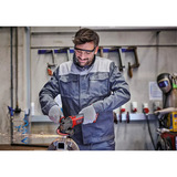 EINHELL Accu Haakse Sliijper TE-AG 18/125-2 Li (1x4,0 Ah) haakse slijper Rood/zwart, Incl. 4.0 Ah Power X-Change accu en oplader