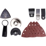 EINHELL TE-MG 350 EQ Multitool multifunctioneel gereedschap Rood/zwart, Incl. koffer, invalzaagblad en schuurpapier