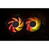 EKWB EK-Loop Fan FPT 140 D-RGB case fan Zwart, 600-2200rpm