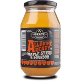Grate Goods Allbrine Ready Maple Syrup & Bourbon barbecuekruiden 500 ml |  Injecteerbare milde basispekel | Vloeibare aromatische pekel | Natte pekel | Krachtig en zoet