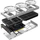 INNO3D GeForce RTX 5080 X3 OC WHITE grafische kaart DLSS 4, 3x DisplayPort, 1x HDMI 2.1