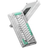 Iqunix OG80 Wormhole Wireless Mechanical Keyboard Grijs, US lay-out (QWERTY), IQUNIX Moonstone, 80% (TKL)	, RGB leds, Hot-swappable, PBT, 2.4GHz | Bluetooth 5.1 | USB-C