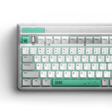 Iqunix OG80 Wormhole Wireless Mechanical Keyboard Grijs, US lay-out (QWERTY), IQUNIX Moonstone, 80% (TKL)	, RGB leds, Hot-swappable, PBT, 2.4GHz | Bluetooth 5.1 | USB-C