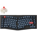 Keychron V10 Max-D1, toetsenbord Zwart, US lay-out, Gateron Jupiter Red, RGB leds, 75% Alice, Double-shot PBT, hot swap, 2.4 GHz | Bluetooth | USB-C, Knob