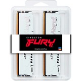 Kingston FURY 32 GB DDR5-6000 (2x 16 GB) Kit werkgeheugen Wit, KF560C30BWEK2-32, Beast, XMP, EXPO