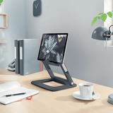Leitz Ergo Verstelbare Multi-hoek Laptopstandaard Zwart