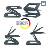 Leitz Ergo Verstelbare Multi-hoek Laptopstandaard Zwart